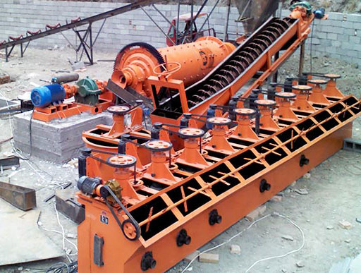 浮選生產(chǎn)線(xiàn)