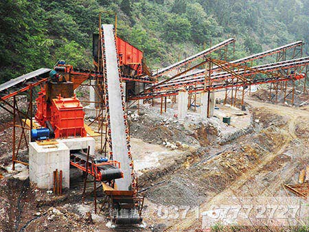 破碎石料的生產(chǎn)線都有什么設(shè)備組成？