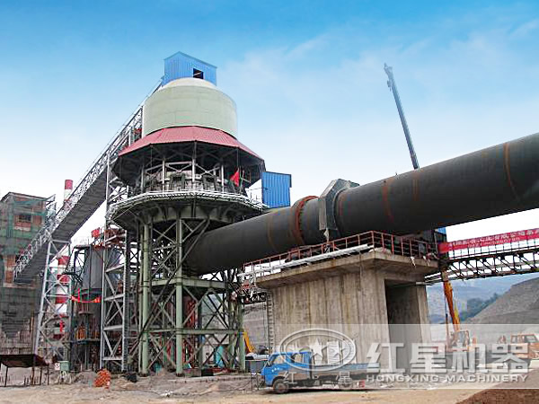 陶粒砂回轉窯安裝現(xiàn)場