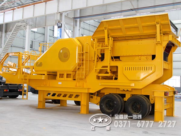 輪胎式移動破碎站哪兒有賣的？大概價格是多少