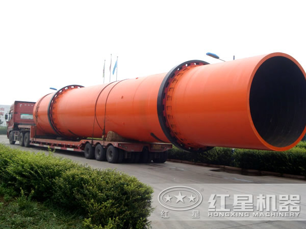 褐煤烘干機發(fā)貨現場