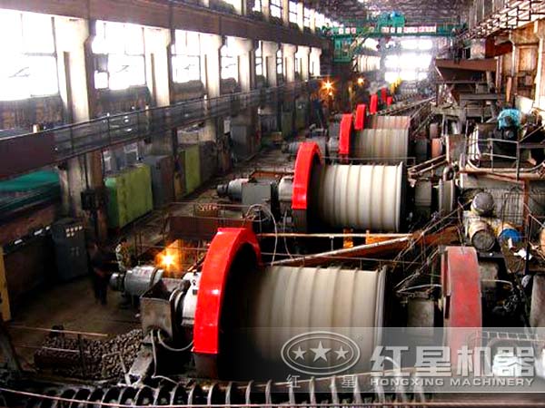 某室內磁選生產(chǎn)線客戶現(xiàn)場圖