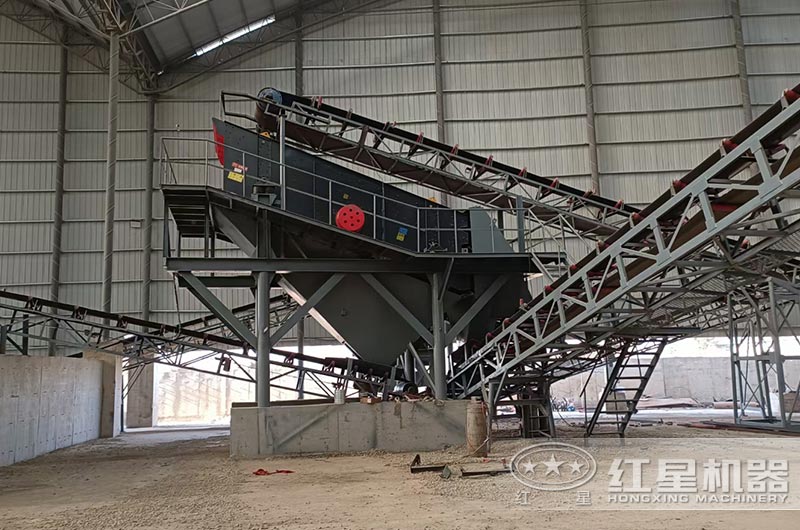 振動篩工作現場圖片