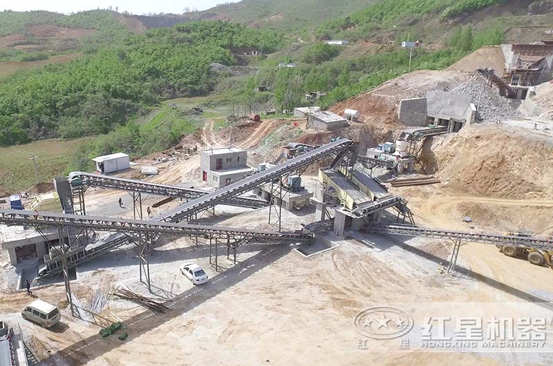年產(chǎn)100萬噸砂石骨料生產(chǎn)線多少錢？