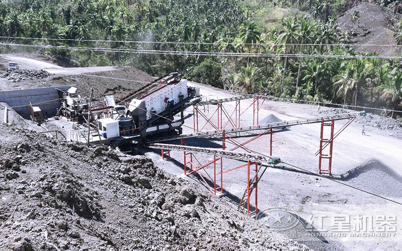 移動花崗巖破碎生產(chǎn)線