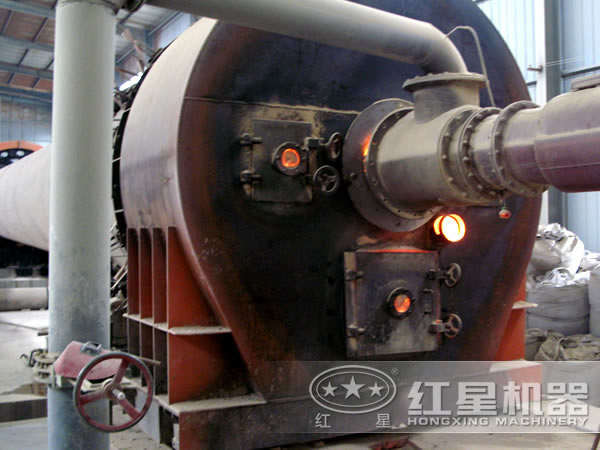 紅土鎳礦回轉窯局部細節(jié)
