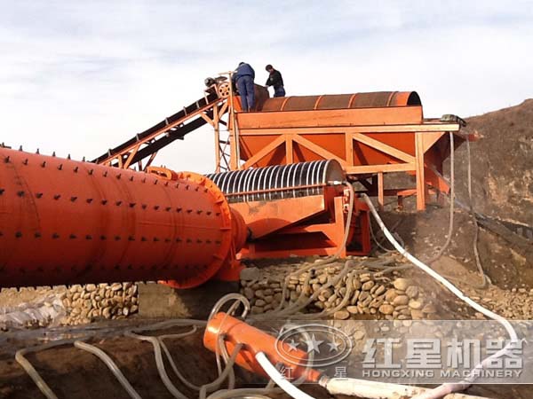 錳礦石生產(chǎn)工藝客戶安裝現(xiàn)場(chǎng)