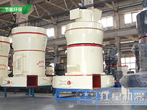 制備雙飛粉使用雷蒙磨，高產(chǎn)又環(huán)保且成品粒度還好