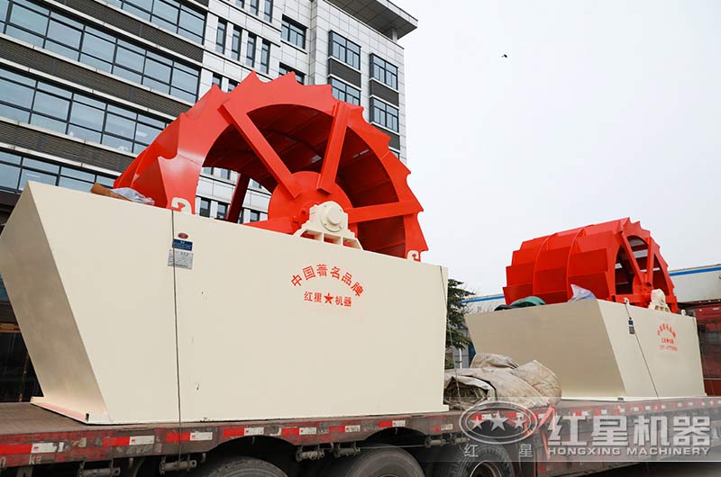 一天出一千方的洗砂機器這里有好幾種，快來圍觀