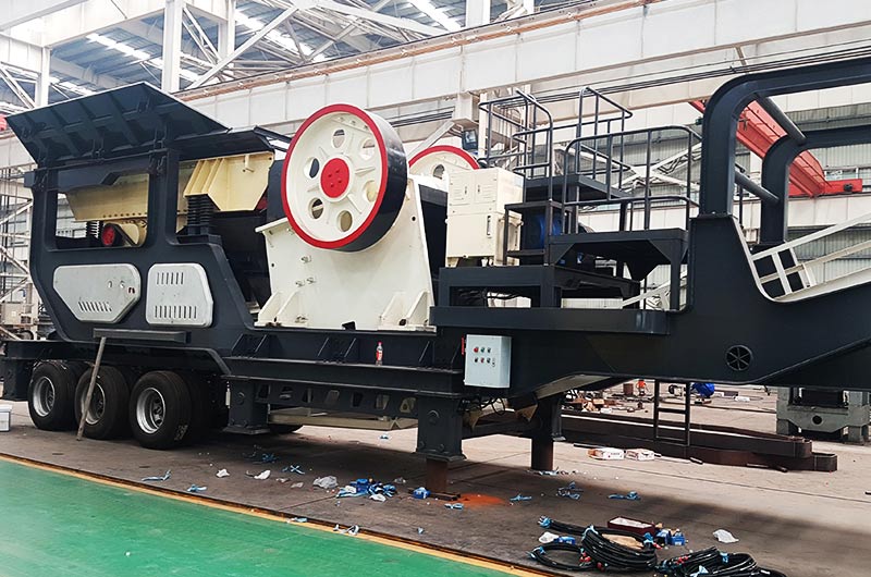 車(chē)載流動(dòng)破碎石仔機(jī)，一體式作業(yè)，碎石更輕松