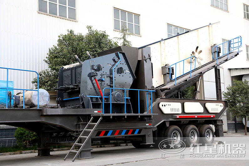 流動破石子機多少錢？生產(chǎn)環(huán)保嗎？（視頻現(xiàn)場直擊）
