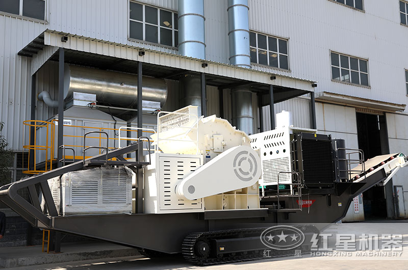 適合夜間作業(yè)的移動細碎機，破碎比大