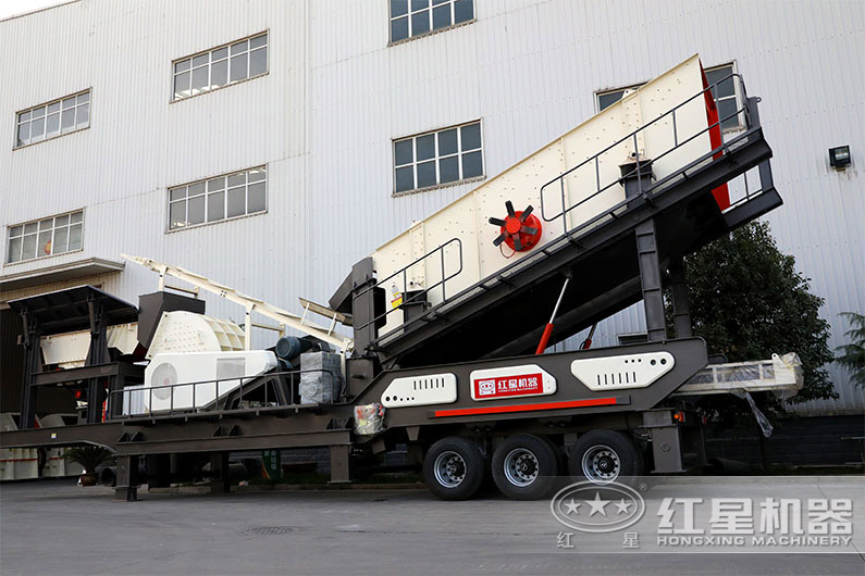 流動破碎石子機(jī)生產(chǎn)線全套多少錢？(附現(xiàn)場作業(yè)圖片及視頻)