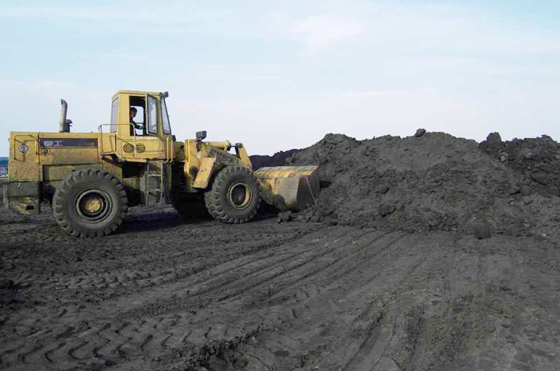 濕煤泥怎么破碎？選用這款800型立式破碎機(jī)還不錯(cuò)