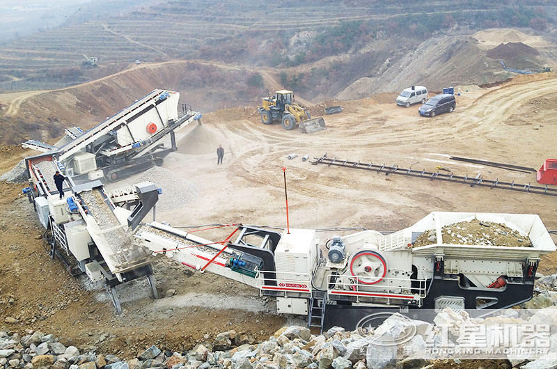 移動(dòng)磕石一體機(jī)器價(jià)格是多少，哪里有賣？