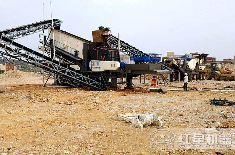 泉州移動砂石機(jī)器已經(jīng)處理了三十多處建筑垃圾
