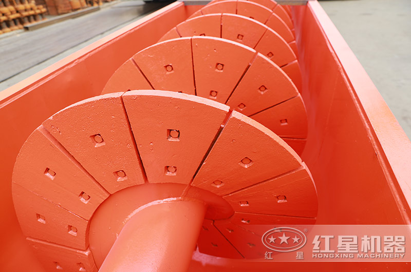 螺旋洗沙設備內(nèi)部細節(jié)