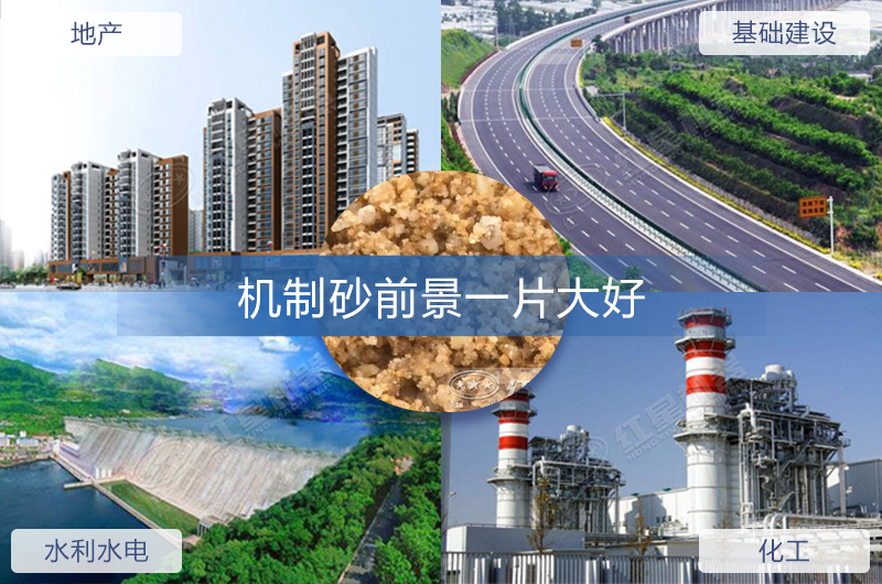 機(jī)制砂生產(chǎn)市場前景好，金山銀山就在眼前