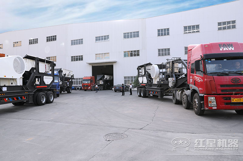 移動破碎設備市場需求大，生產利潤高，廠家發(fā)貨不停歇